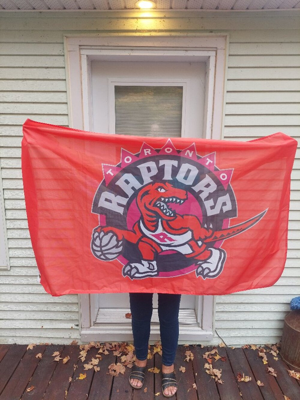 NBA TORONTO RAPTORS Basketball Team FLAG 5 x 3 feet